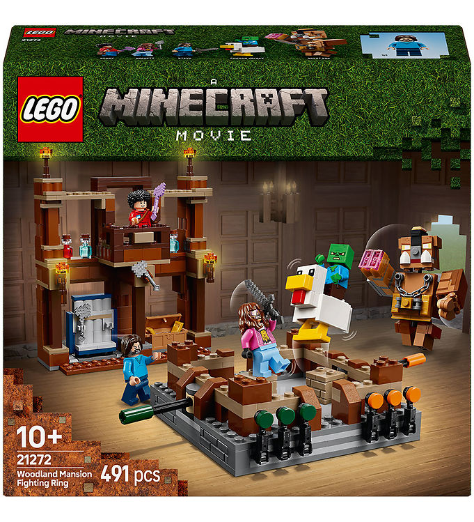 LEGO® Minecraft - Skovpalæets Kampring 21272 - 491 Dele