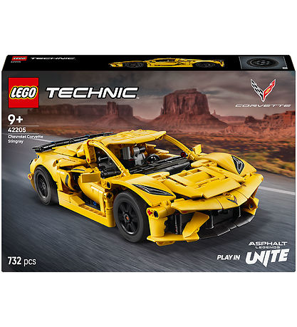 LEGO® Technic - Chevrolet Corvette Stingray 42205 - 732 Dele LEGO® Technic - Chevrolet Corvette Stingray 42205 - 732 Dele