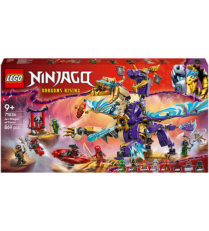LEGO® Ninjago - Ærke-Fokusdrage 71836 - 869 Dele LEGO® Ninjago - Ærke-Fokusdrage 71836 - 869 Dele