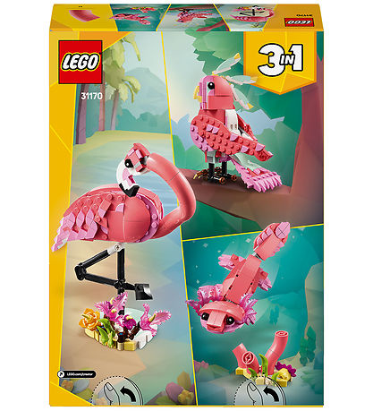 LEGO® Creator LEGO - Animaux sauvages : Pink Flamingo 31170 - 28