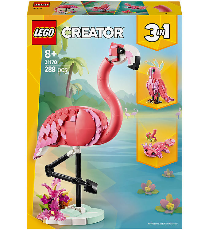 31170 LEGO Creator Vilde dyr: Pink flamingo