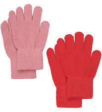 CeLaVi Handsker - Uld/Nylon - Strik - 2-pak - Cayenne CeLaVi Handsker - Uld/Nylon - Strik - 2-pak - Cayenne