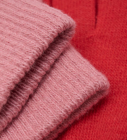 CeLaVi Handsker - Uld/Nylon - Strik - 2-pak - Cayenne CeLaVi Handsker - Uld/Nylon - Strik - 2-pak - Cayenne