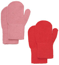 CeLaVi Luffer - Uld/Nylon - Strik - 2-pak - Cayenne CeLaVi Luffer - Uld/Nylon - Strik - 2-pak - Cayenne