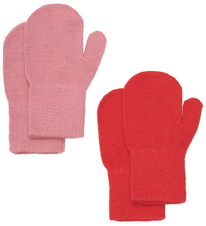 CeLaVi Luffer - Uld/Nylon - Strik - 2-pak - Cayenne