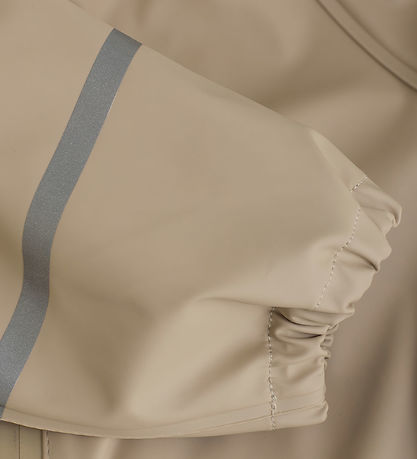 CeLaVi Regntøj m. Seler - PU - White Pepper