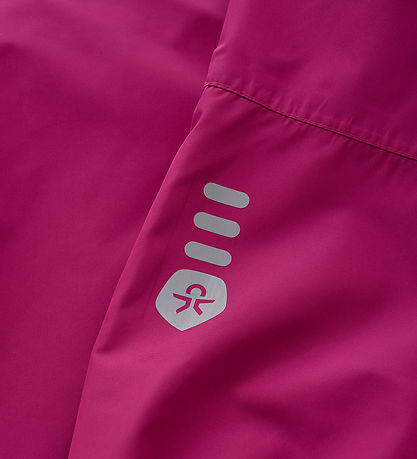 Color Kids Skalbukser m. Seler - Festival Fuchsia