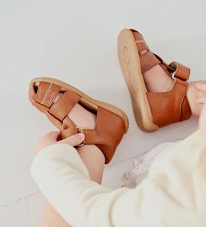 Angulus Sandals - Cognac