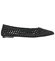 Steve Madden Sko - Saxton Ballerina - BLACK Steve Madden Sko - Saxton Ballerina - BLACK