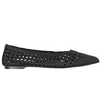 Steve Madden Sko - Saxton Ballerina - BLACK Steve Madden Sko - Saxton Ballerina - BLACK