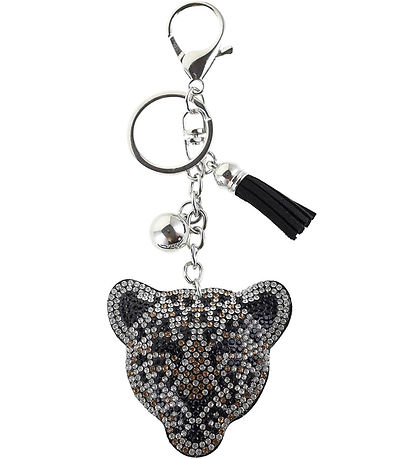 By Stær Nøglering - Leopard - Grå By Stær Nøglering - Leopard - Grå