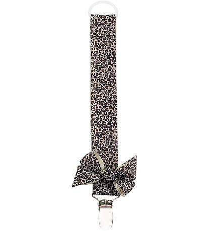 By Stær Pacifier Clip w. Bow - 22 cm - Leo