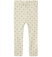 Lil' Atelier Leggings - Rib - NmfGago - Turtledove Lil' Atelier Leggings - Rib - NmfGago - Turtledove
