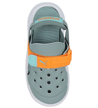 Puma Sandaler - Evolve Ac Inf - Green/Moon Orange