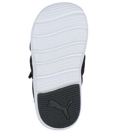 Puma Sandalar - Fun Racer V Innfelld - Svart/Hvít