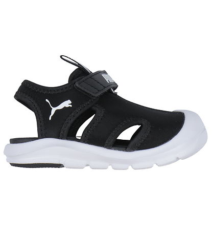 Puma Sandalar - Fun Racer V Innfelld - Svart/Hvít