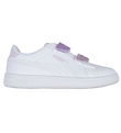 Puma Sko - Smash 3.0 L Glitter Velcro - White/Lavender Alert Puma Sko - Smash 3.0 L Glitter Velcro - White/Lavender Alert