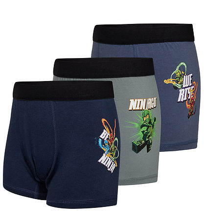 LEGO® Ninjago Boxershorts - LWAgan - 3-pak - Dark Navy