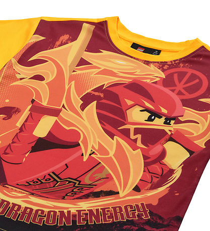 LEGO® Ninjago T-shirt - LWTaffy - Gul
