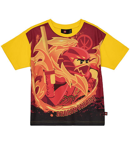LEGO® Ninjago T-shirt - LWTaffy - Gul