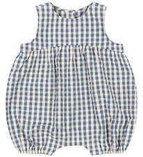 Konges Sløjd Sommerdragt - Kim Romper - Captains Blue Check Konges Sløjd Sommerdragt - Kim Romper - Captains Blue Check