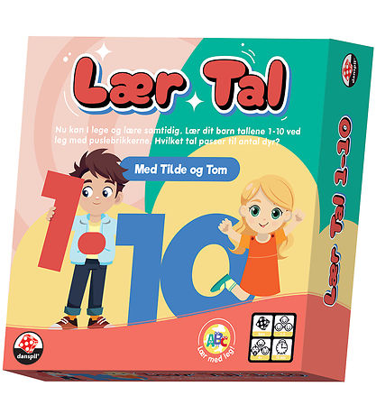 Danspil Spil - Lær Tal Danspil Spil - Lær Tal