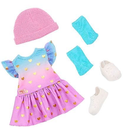 Our Generation Dukketøj - Kjole m. Hjerter Our Generation Dukketøj - Kjole m. Hjerter