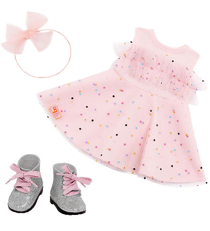 Our Generation Dukketøj - Kjole Og Støvler