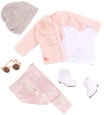 Our Generation Dukketøj - Deluxe Pelsjakke