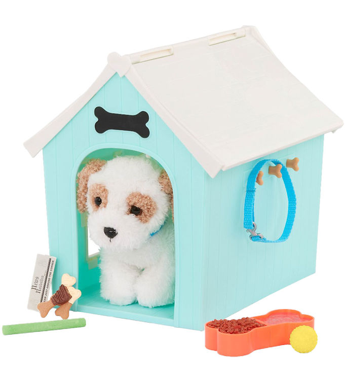 Our Generation Hundehus m. Hund