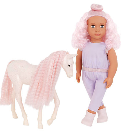 Our Generation Dukke - 46 cm - Elara m. Føl