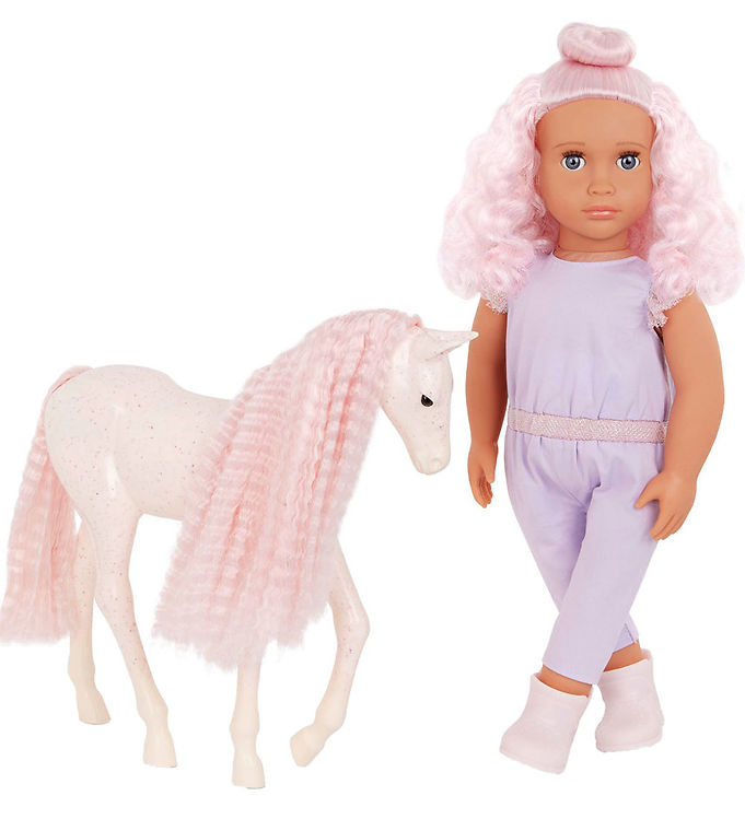 Our Generation Dukke - 46 cm - Elara m. Føl