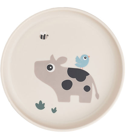 Done By Deer Tallerken - Tiny Farm - Sand