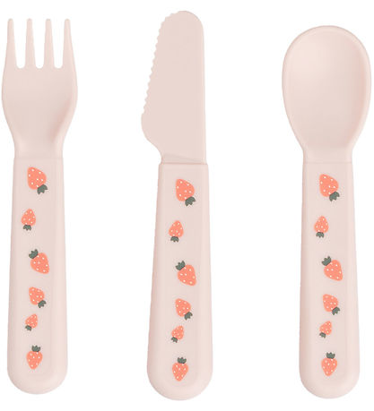 Done By Deer Bestiksæt - 3-pak - Tiny Farm - Powder Done By Deer Bestiksæt - 3-pak - Tiny Farm - Powder