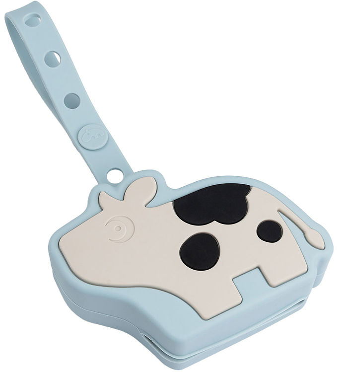 Done By Deer Silikone Sutteholder - Dotti Blue