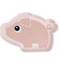 Done By Deer Silikone Stick And Stay Tallerken - Pigee - Powder Done By Deer Silikone Stick And Stay Tallerken - Pigee - Powder