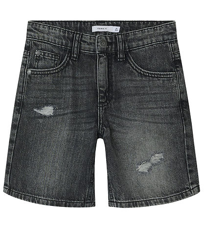 Name It Shorts - NkmSilas - Dark Grey Denim Name It Shorts - NkmSilas - Dark Grey Denim