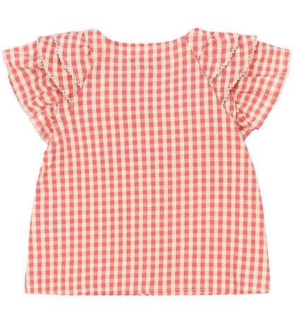 Konges Sløjd Skjorte - Kim Frill - Flamingo Plume Check Konges Sløjd Skjorte - Kim Frill - Flamingo Plume Check