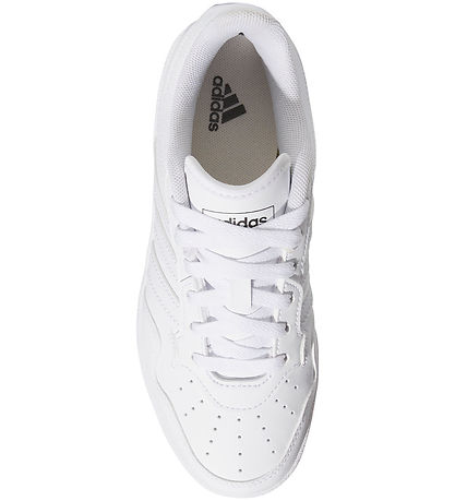 adidas performance Sko - Hoops J - Ftwwht/Ftwwht/Cblack.