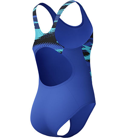 Speedo Badedragt - HyperBoom Splice Muscleback - Blå m. Print Speedo Badedragt - HyperBoom Splice Muscleback - Blå m. Print