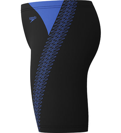 Speedo Badebukser - HyperBoom Splice Jammer - Sort m. Blå Speedo Badebukser - HyperBoom Splice Jammer - Sort m. Blå
