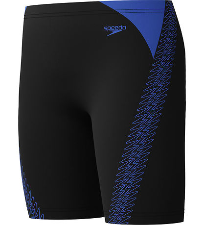 Speedo Badebukser - HyperBoom Splice Jammer - Sort m. Blå Speedo Badebukser - HyperBoom Splice Jammer - Sort m. Blå