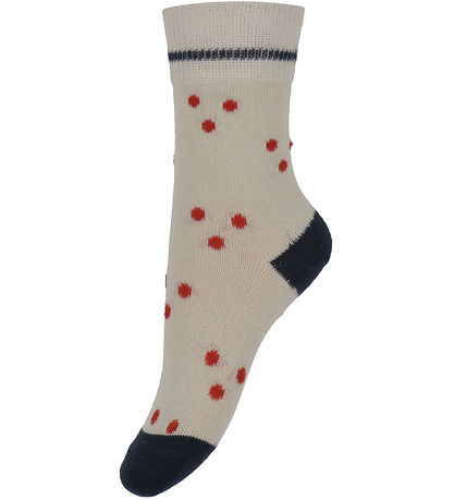 FUB Socks - 2-Pack - Dot - Ecru