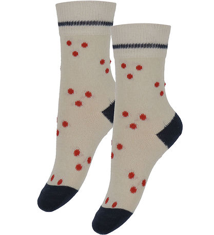FUB Socks - 2-Pack - Dot - Ecru