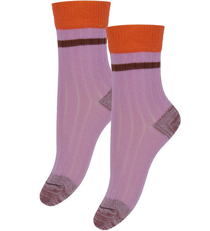 FUB Socks - 2-Pack - Rib - Orchid