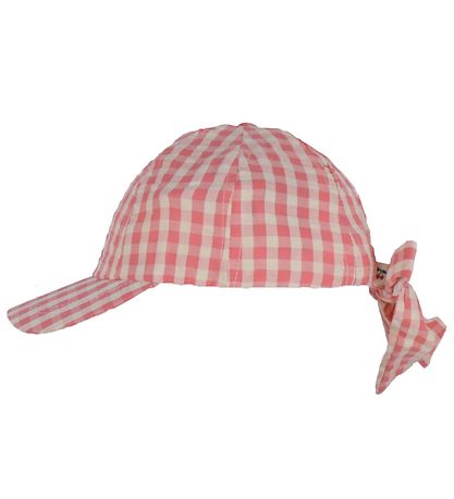 Konges Sløjd Kasket - Kim Bow  - Flamingo Plume Check