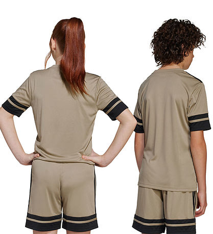 adidad Performance T-shirt - Squadra25 - Blanch Cargo/Sort/Warm