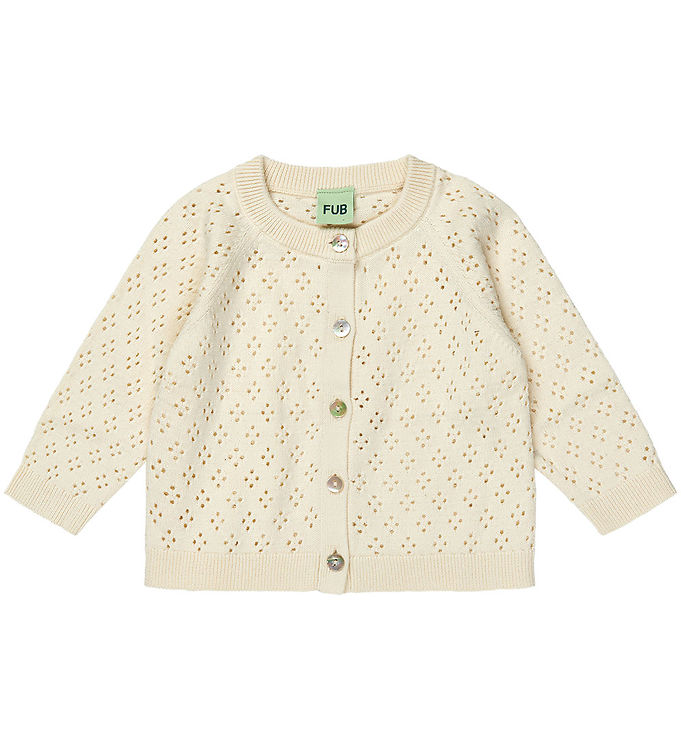 FUB Cardigan - Strik - Ecru
