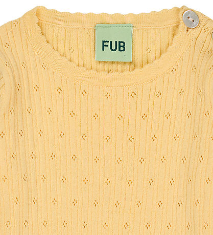 FUB Body k/æ - Rib - Pointelle - Vanilla