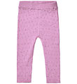 FUB Leggings - Rib - Pointelle - Orchid